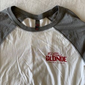 Bottled Blonde Chi 3/4 sleeve tee